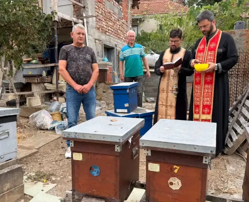Slava pčelara, pčelinjak Slaviše Matejića,  foto: Radio Svrljig 