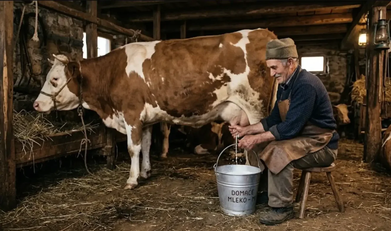 Domaće mleko, domaća krava