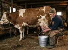 Domaće mleko, domaća krava