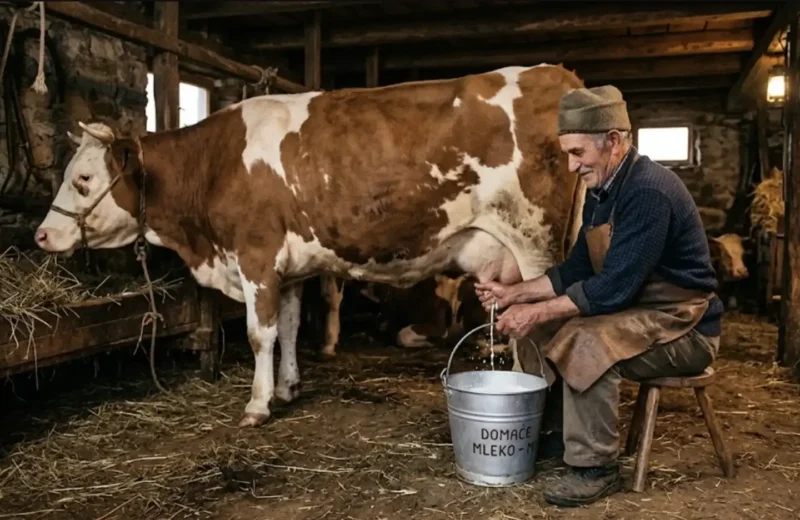 Domaće mleko, domaća krava
