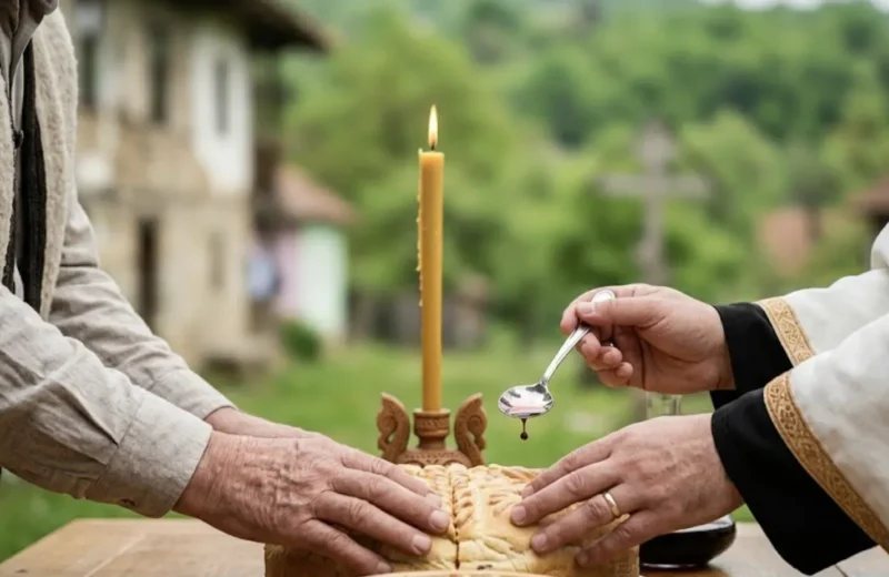 Ilustracija, slavski kolač, foto: Radio Svrljig