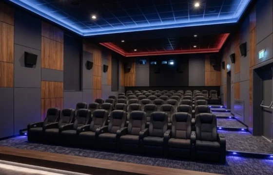 Bioskopska sala Svrljig, ilustracija uz pomoć AI tehnologije