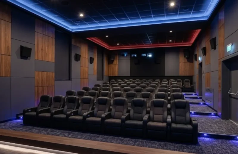 Bioskopska sala Svrljig, ilustracija uz pomoć AI tehnologije