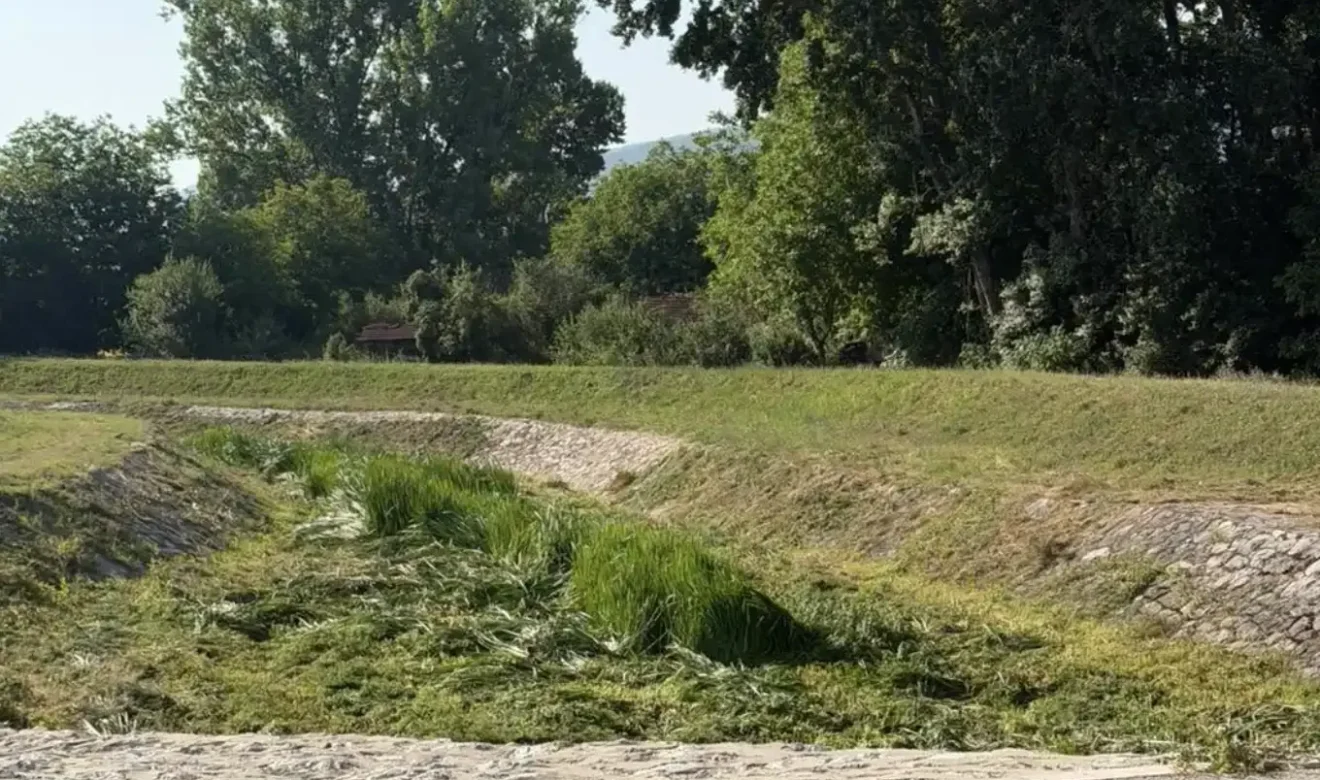 Čišćenje korita, foto: Radio Svrljig