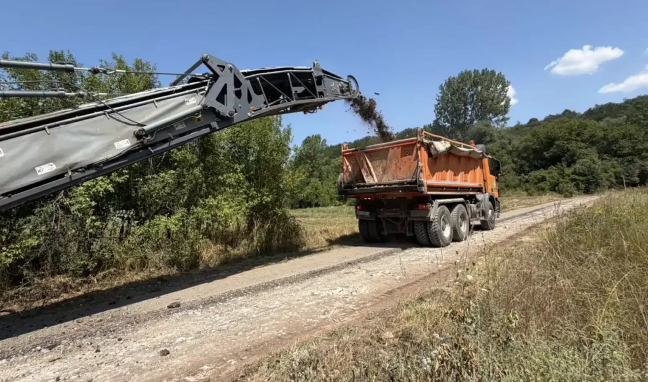 Uređenje putne mreže, foto: Radio Svrljig