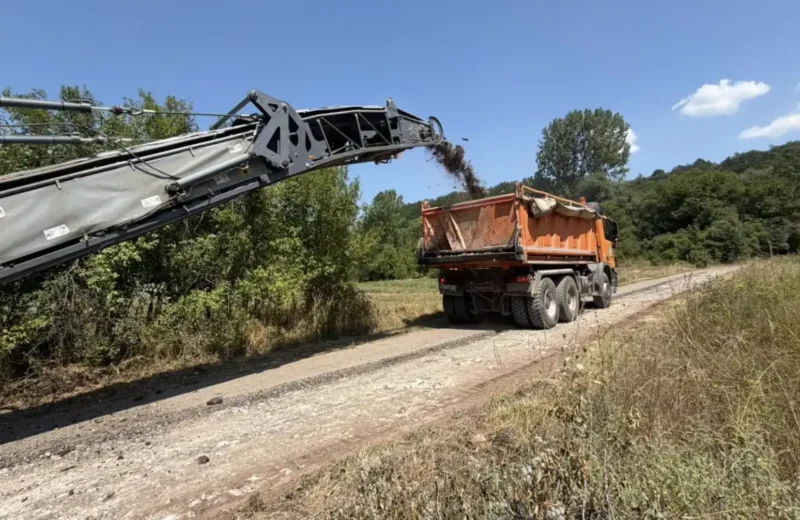 Uređenje putne mreže, foto: Radio Svrljig