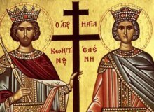 Sveti car Konstantin i carica Jelena, ikona