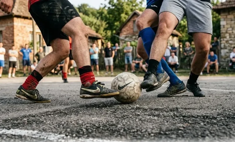 Ilustracija, foto: Turnir u selu Drajinac, AI