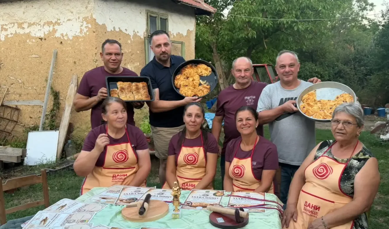 Najbolja banica iz sela Varoš, pripremaju je ,,Prijatelji“, foto: M.M.