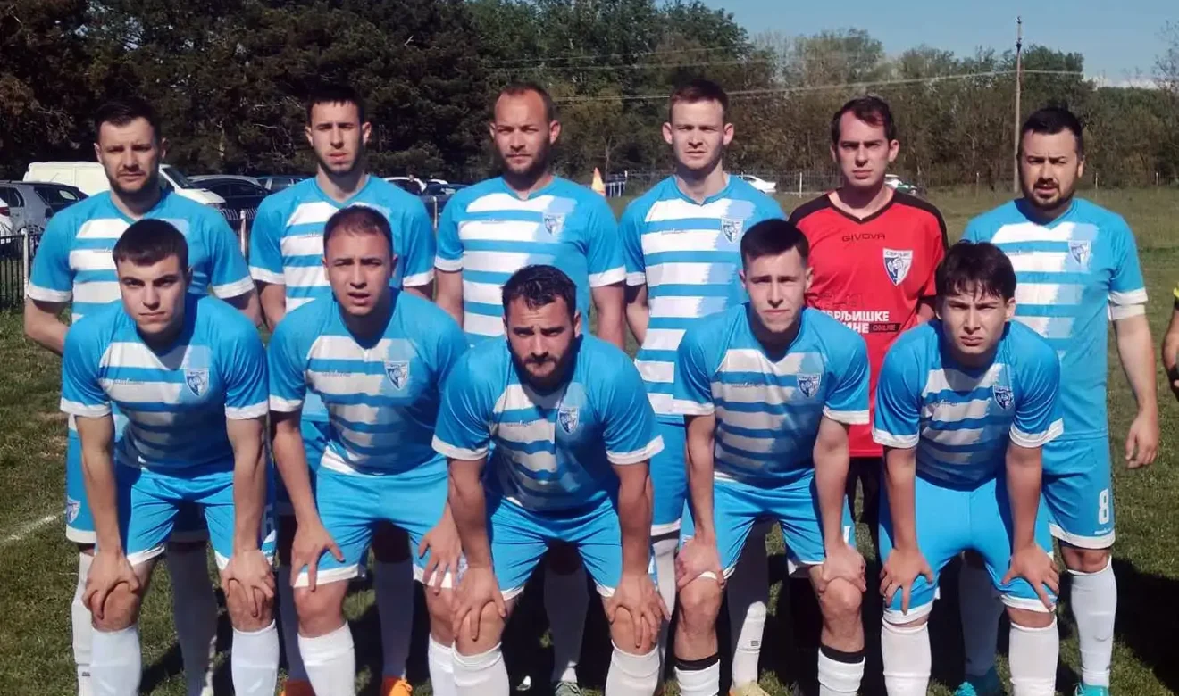 FK Svrljig, prva postava iz Tešice, foto: M.Đ.