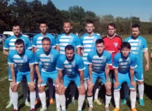 FK Svrljig, prva postava iz Tešice, foto: M.Đ.