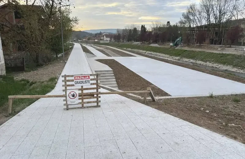 Gradilište, kej, foto: Radio Svrljig, Svrljig.COM