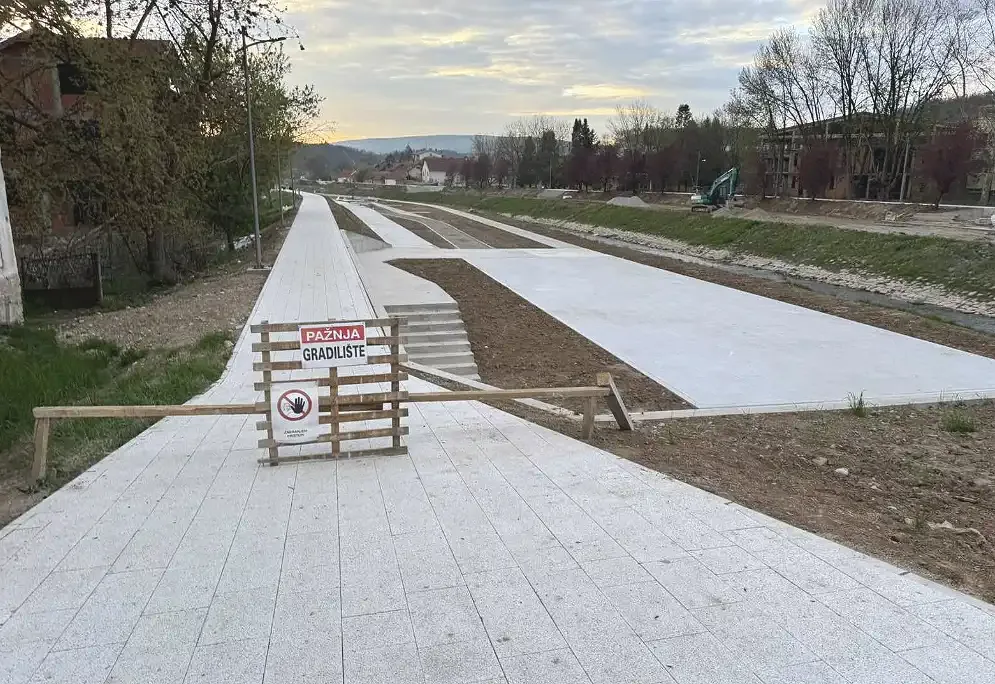 Gradilište, kej, foto: Radio Svrljig, Svrljig.COM