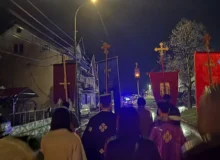 Ponoćna litija u Svrljigu, foto: Radio Svrljig