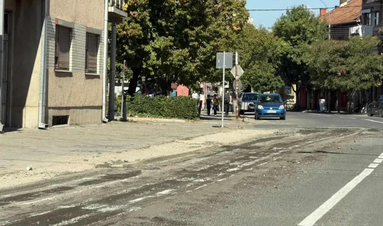Deo ulice Vasilija Anđelkovića Albanca, foto: Radio Svrljig