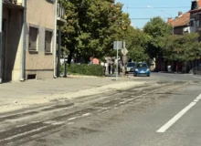 Deo ulice Vasilija Anđelkovića Albanca, foto: Radio Svrljig